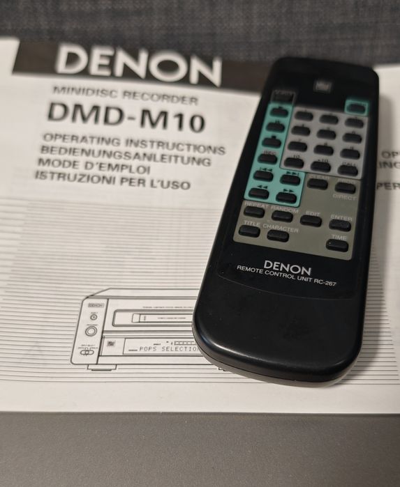Минидисковая дека Denon DMD - M10