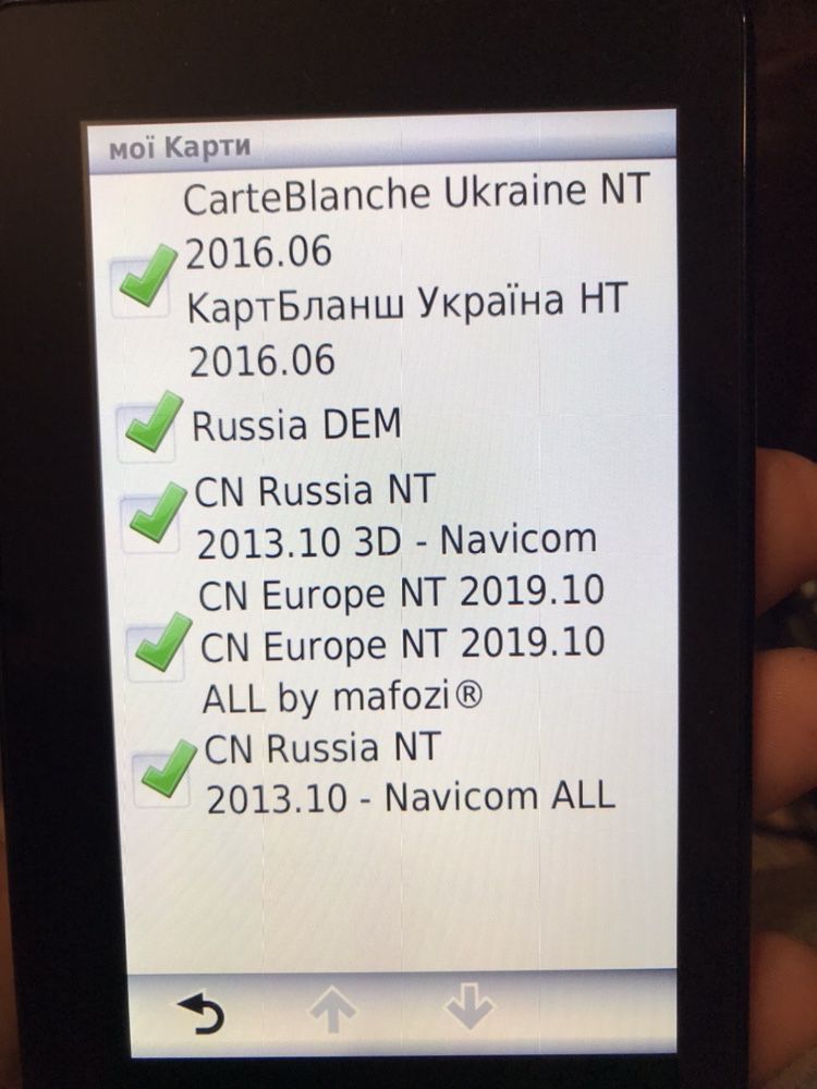 Garmin Nuvi 3590LT , Навігатор
