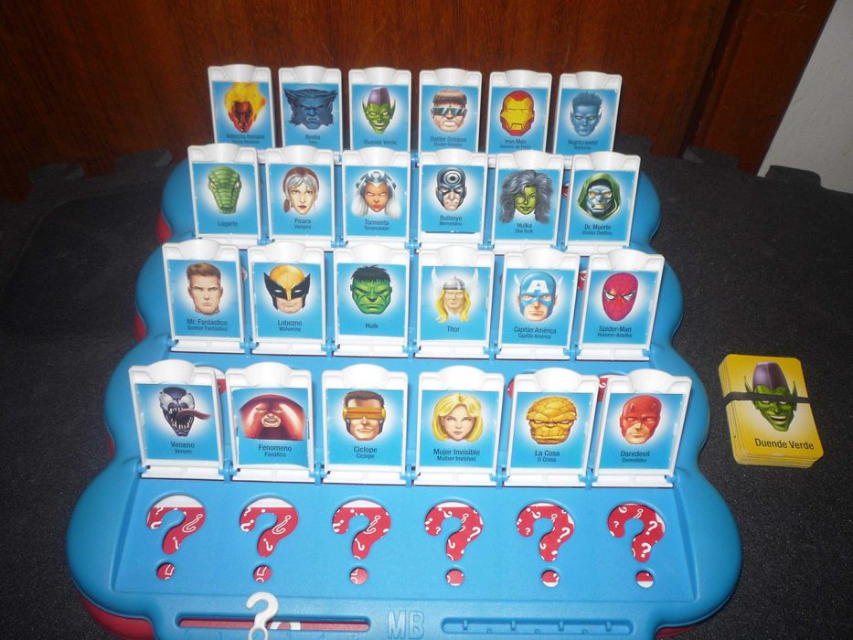 Jogo "Quem é quem?" (Marvel): 1 euro