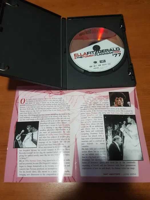 DVD ELLA FITZGERALD & The Tommy Flanagan Trio 77 / We Love ELLA!