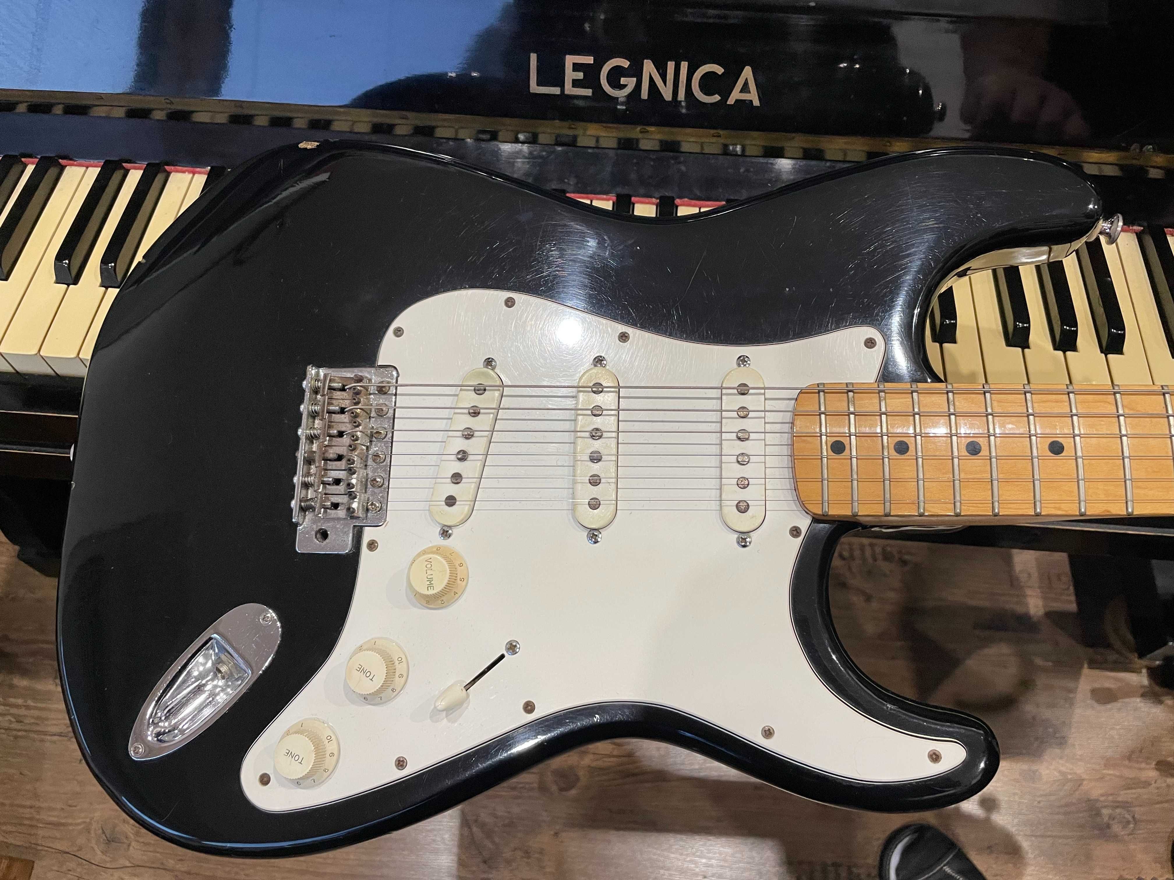 Gitara MAYA stratocaster - japonia ok. 1980r - próbki brzmienia