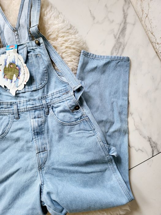 Premium Wysokiej Jakosci Ogrodniczki Rozm S Gruby Jeans