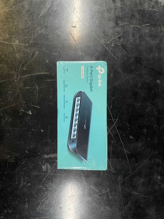TP-Link 8 Port Gigabit Switch – Novo e Selado