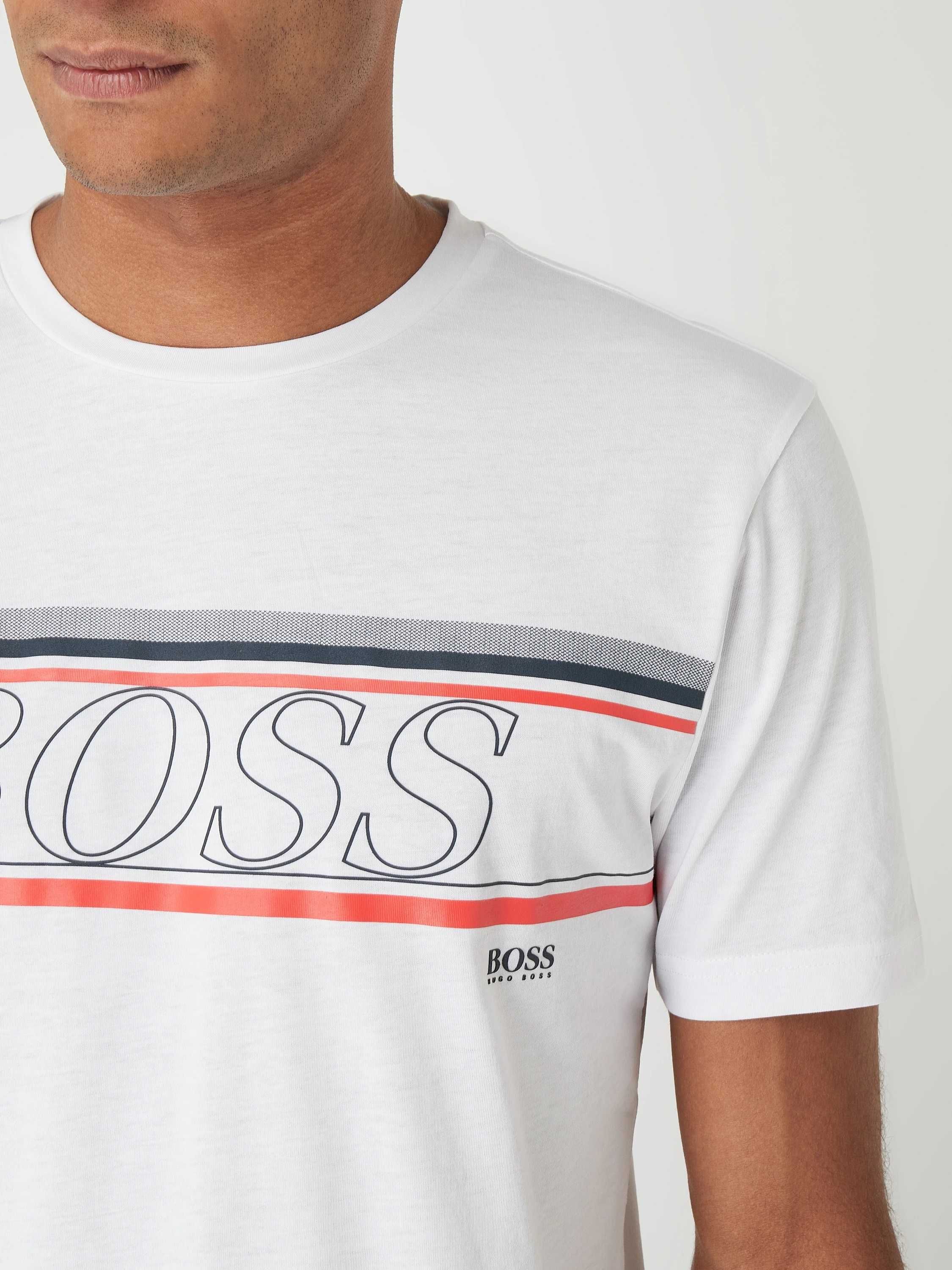 Koszulka t-shirt Hugo Boss biała L