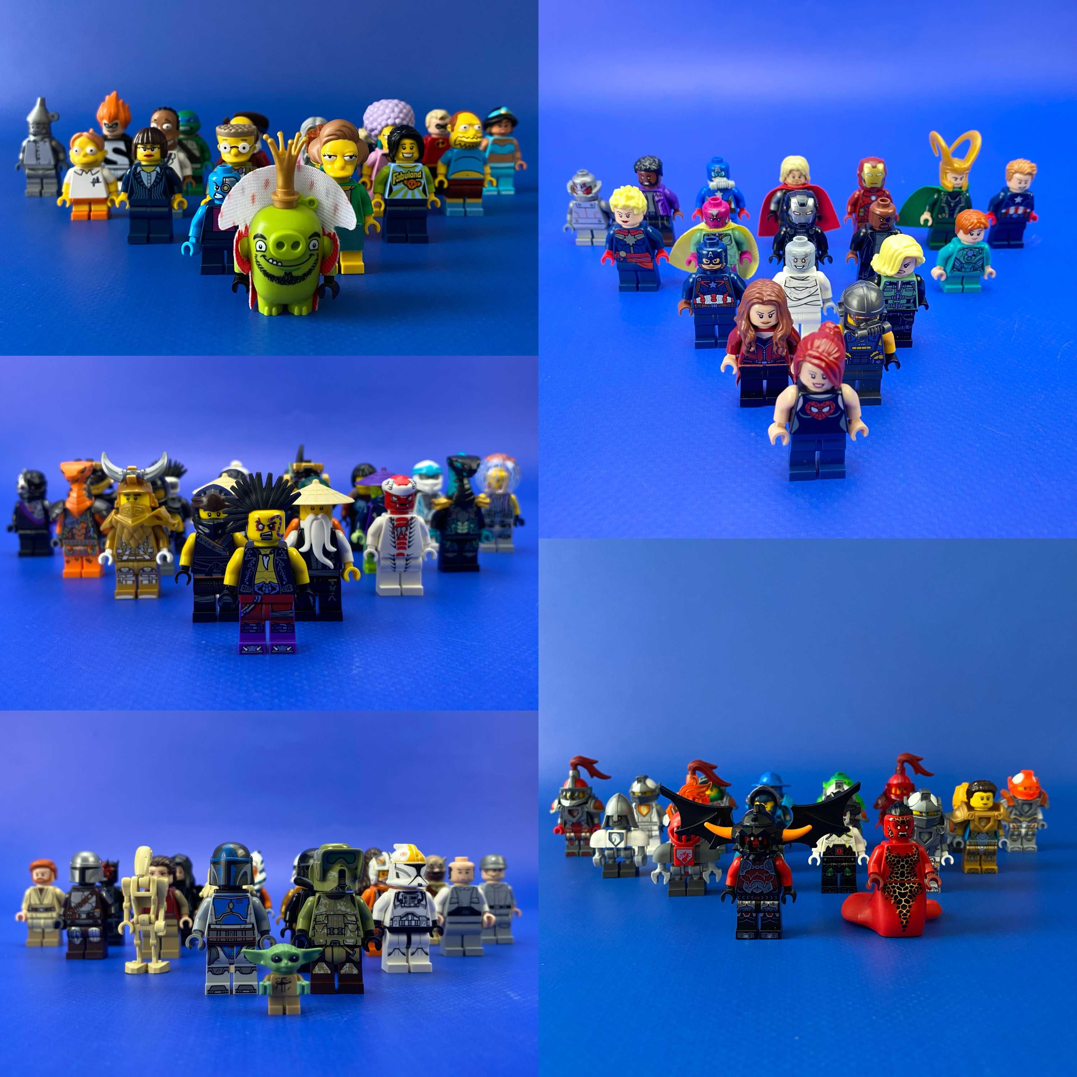 Фигурки Lego Cartoons Angry Birds Harry Potter Minecraft Disney Series