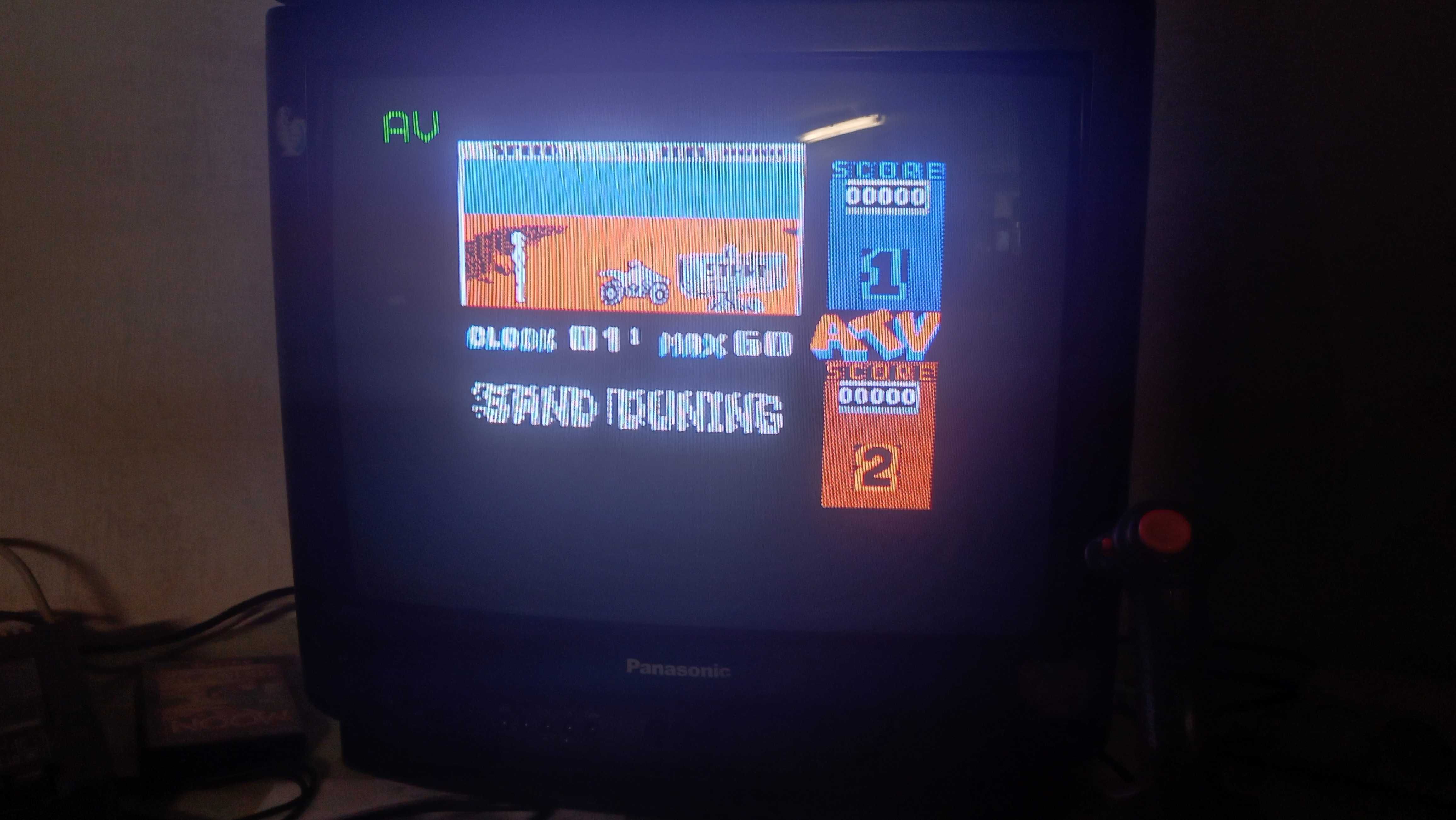 Oryginalna gra na Amstrada ATV Simulator