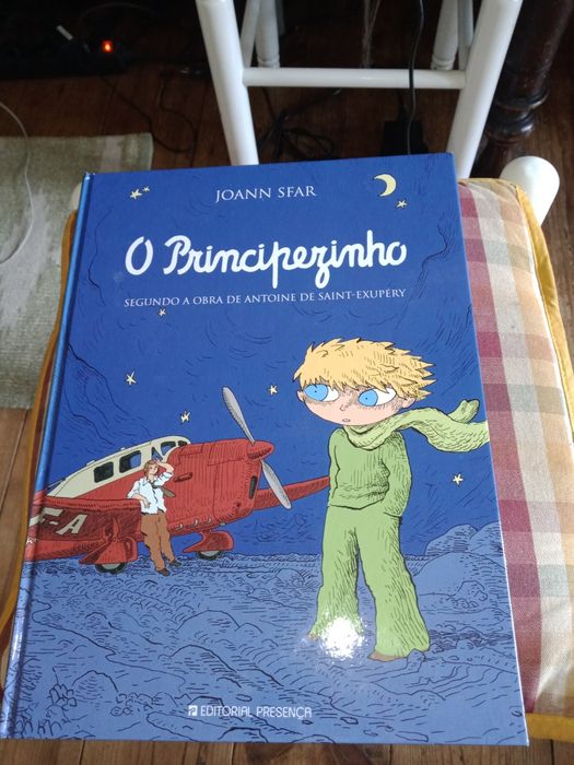 Livro principezinho (quadradinhos) 20€