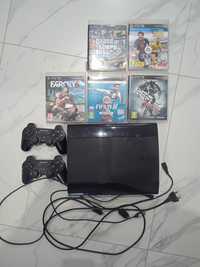 PlayStation PS 3 super slim plus gry