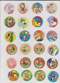 102 Tazos variados