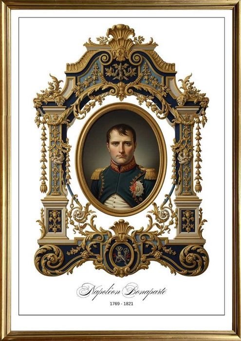 Napoleon Bonaparte, architektura i ornamentyka XVIII w, wielkość A3