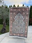 Jedwabny dywan perski r.tkany Ghoum Ghom 130x80 galeria 4 tyś