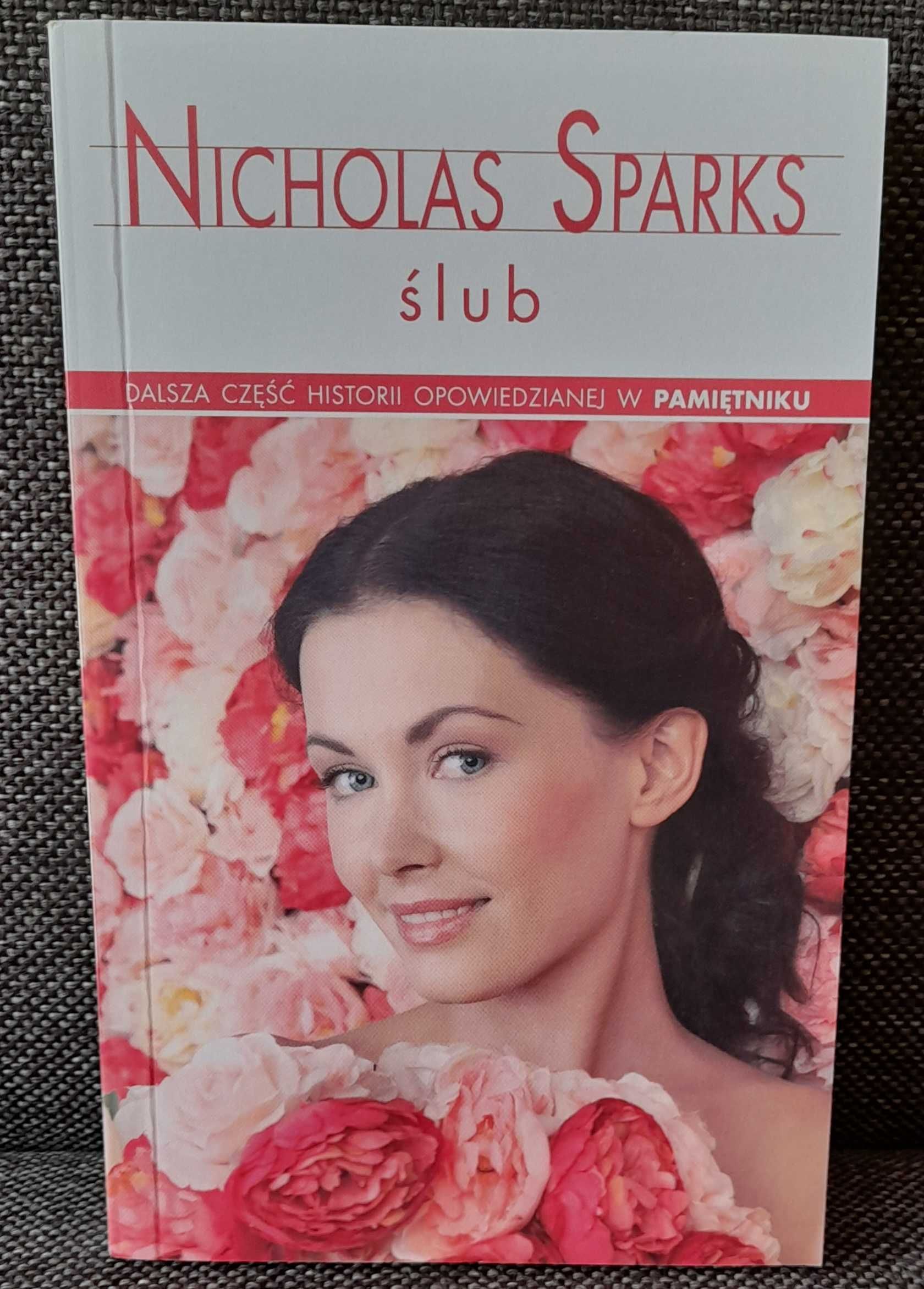 Książka Ślub Nicholas Sparks NOWA