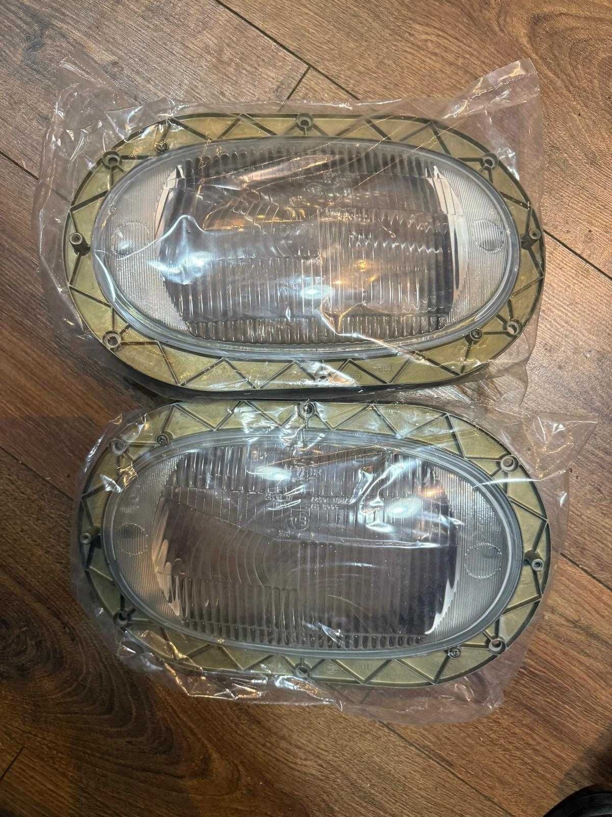 Szkło reflektora lampy przód oprawka Mercedes Unimog