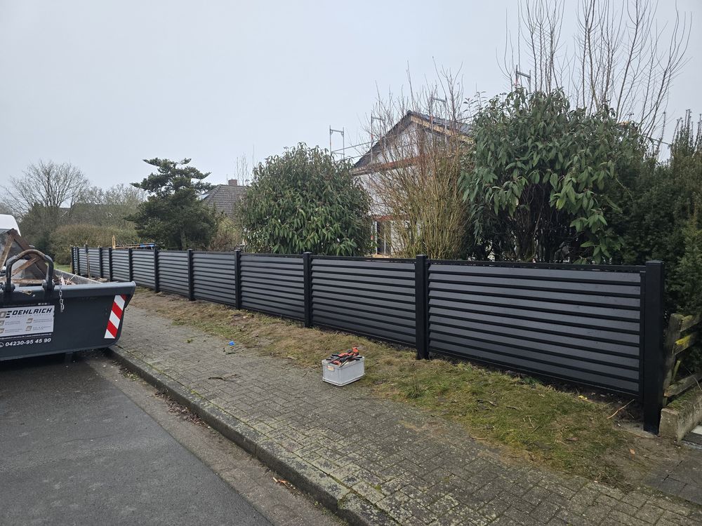 Przęsło Beryl kolor czarny RAL 9005 mat