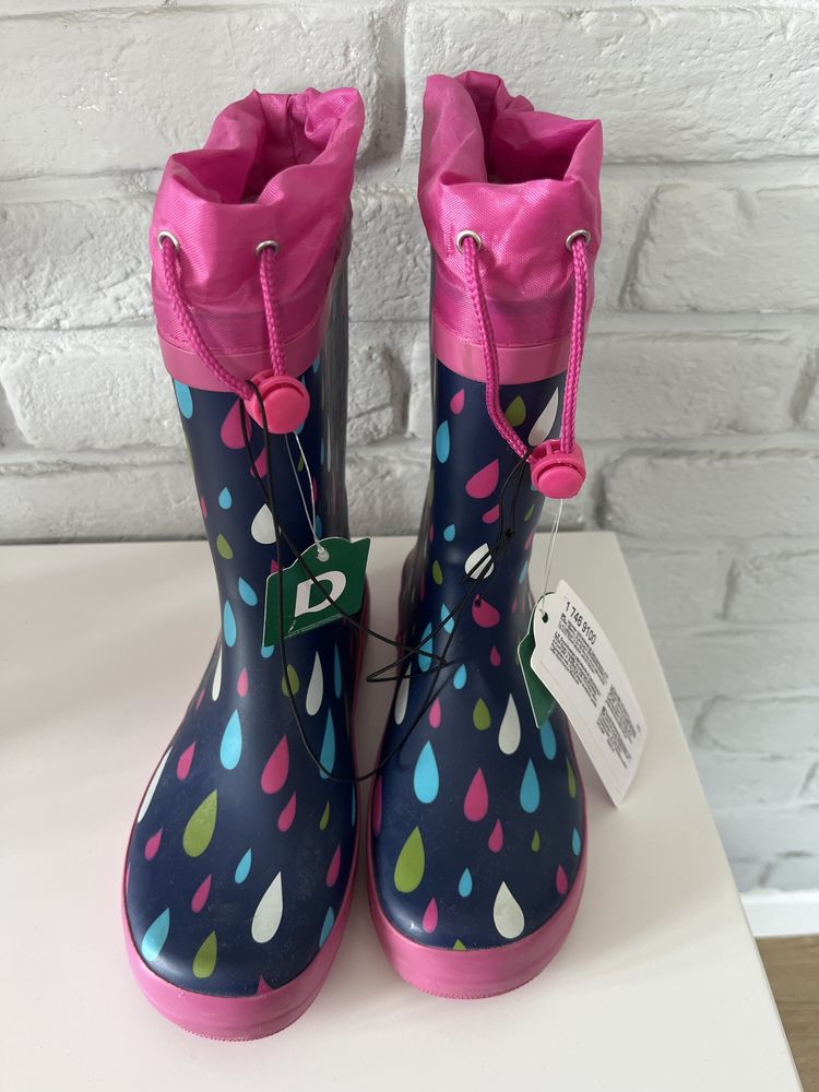 Kalosze Deichmann rozm. 33 NOWE 21 cm