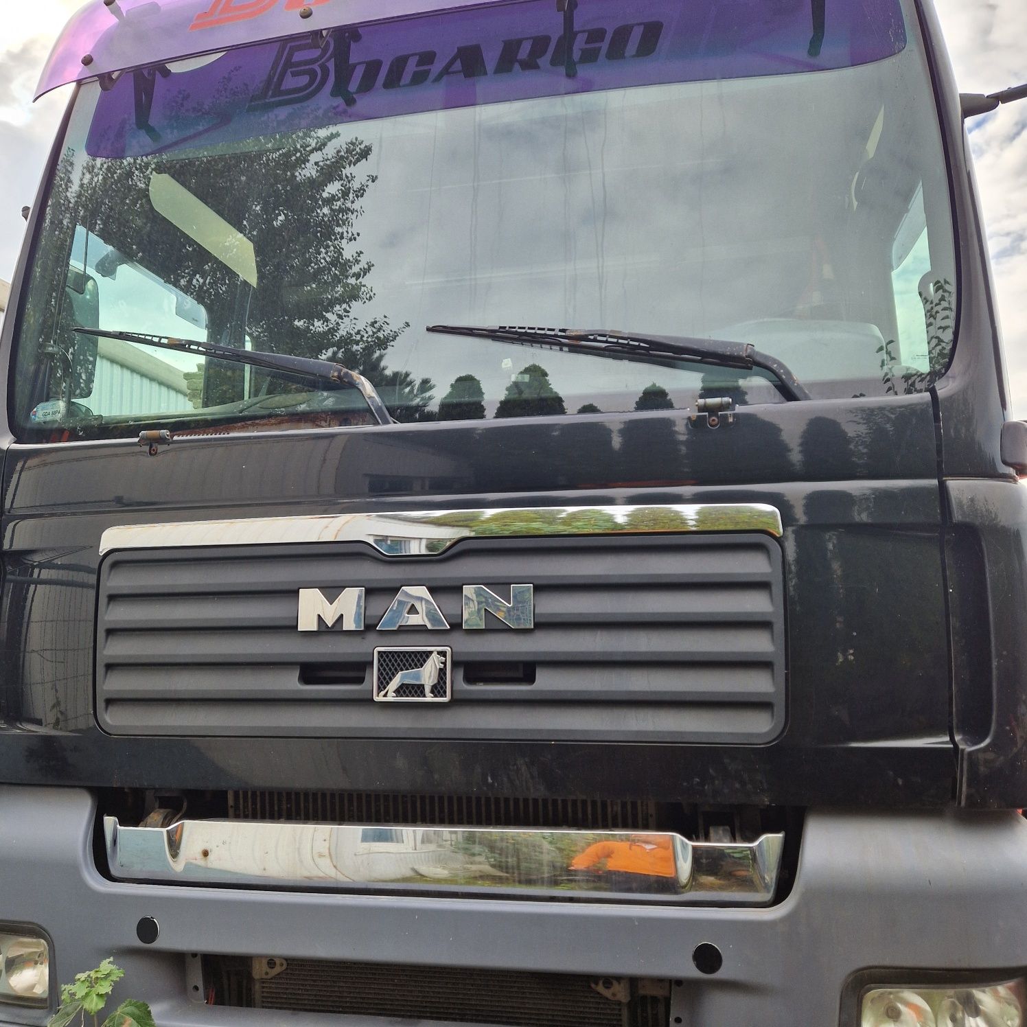 Chłodnica Man tga tgx xxl wysoka kabina