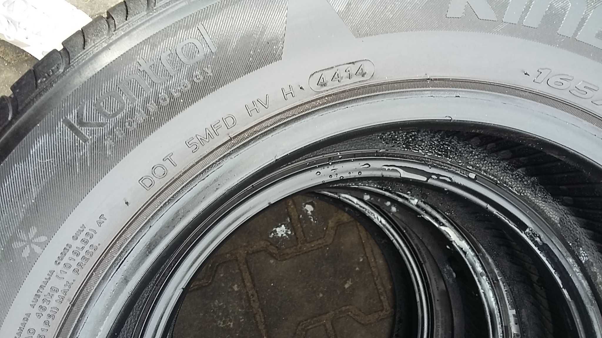letnie opony 165/70R14 Hankook Kinergy eco stan bdb 6mm