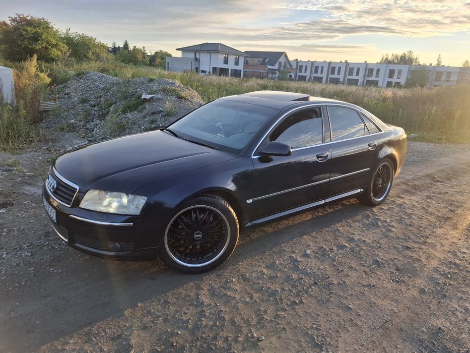 Audi a8 d3 Quattro/3.0tdi/233km/20cali/łopatkiF1/full/zamiana