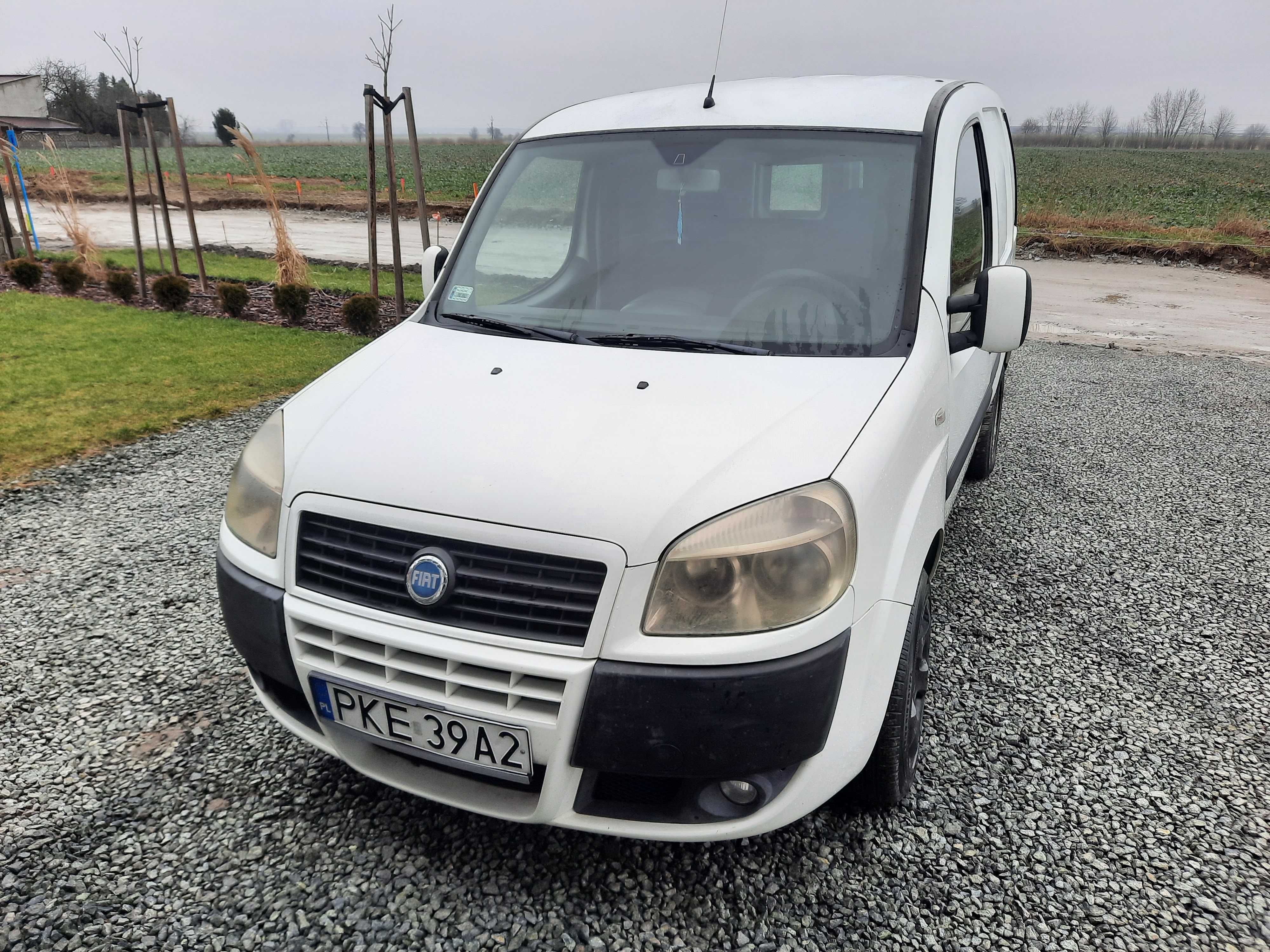 FIAT DOBLO 1.6 benzyna + LPG 2006r, furgon, blaszak