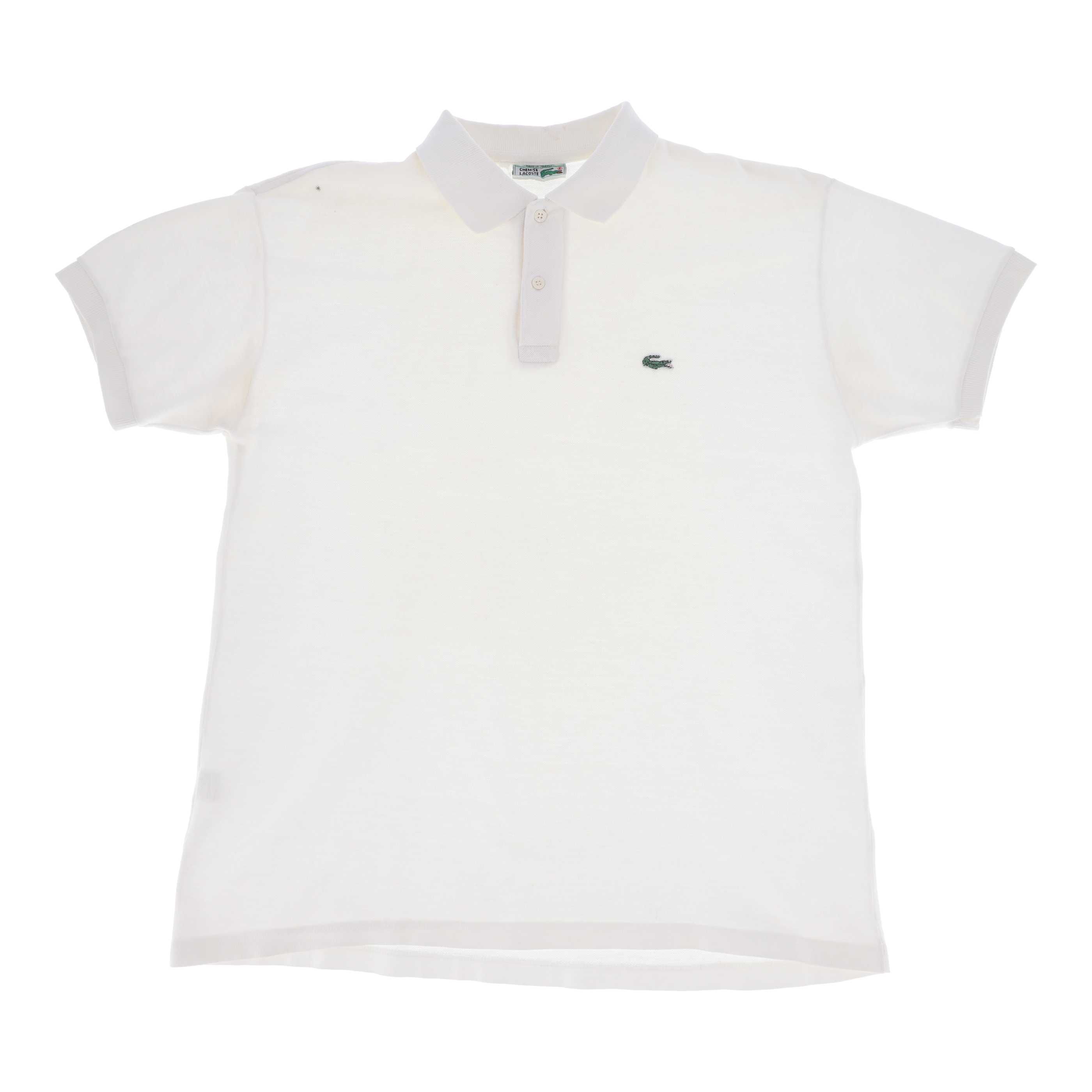 Biała koszulka polo marki Lacoste, rozmiar 42 - używana