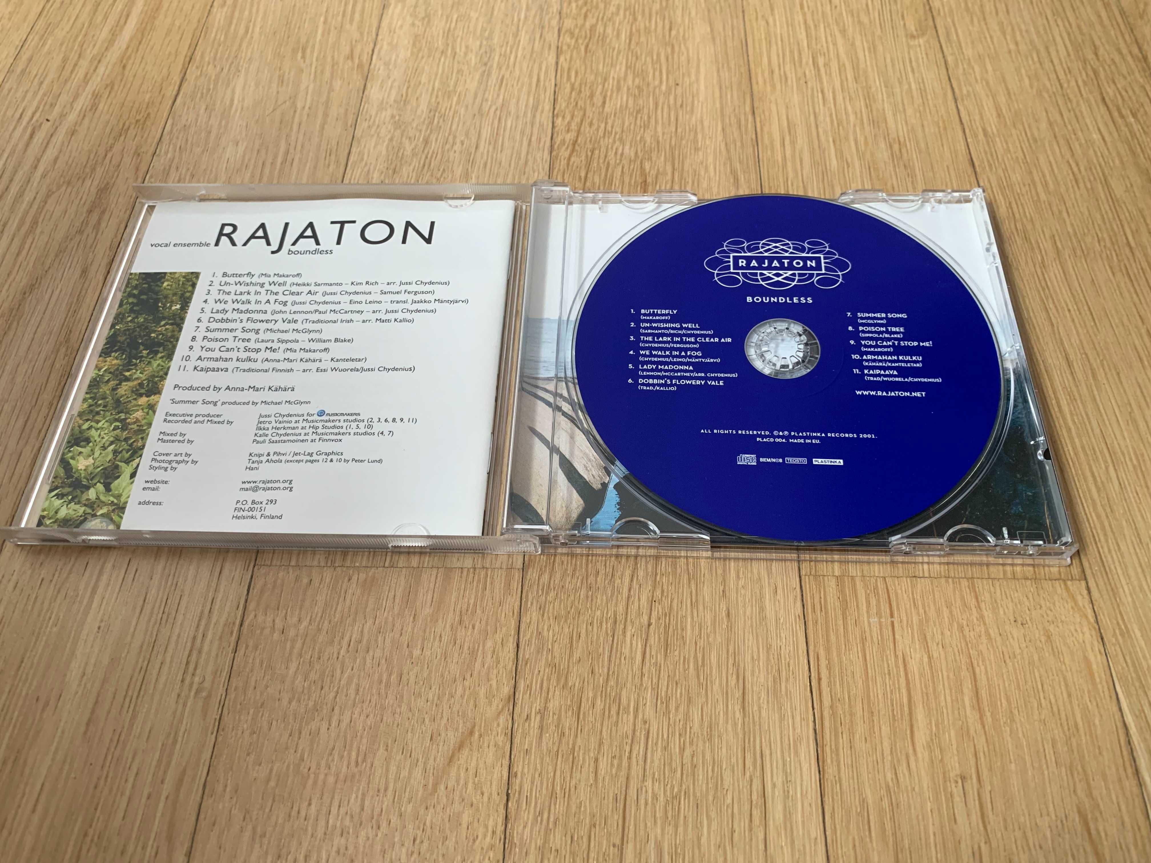 RAJATON - Boundless - płyta CD z autografami