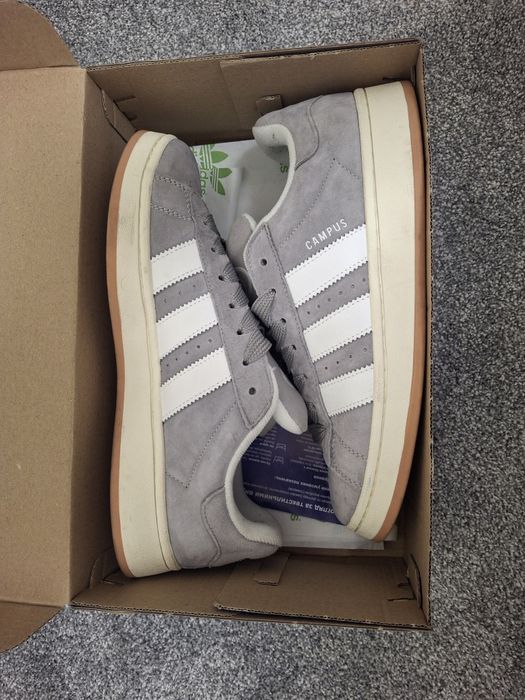 Adidas Campus 00s из серой замши