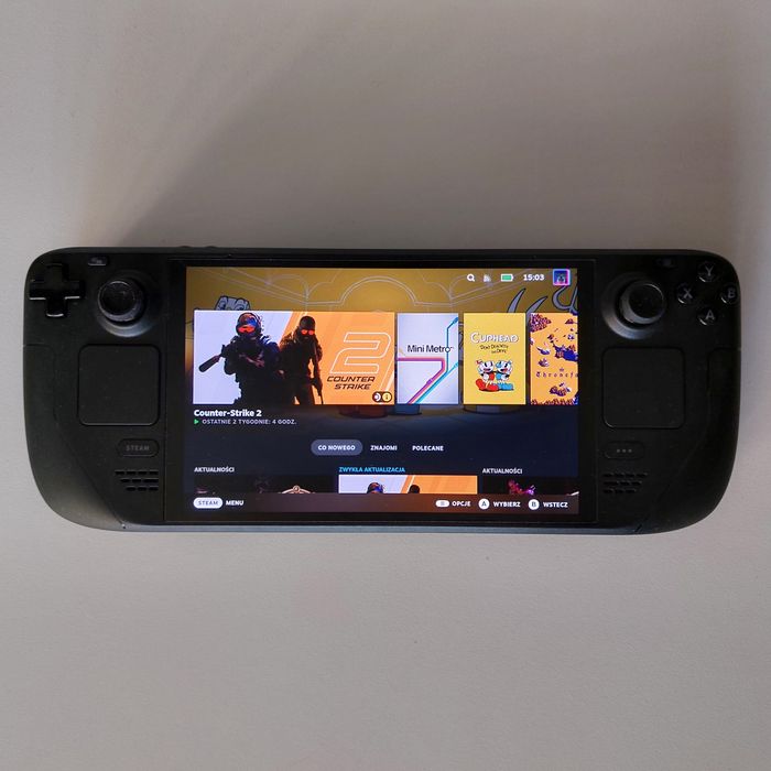 Steam deck 512 OLED + stacja dokujaca JSAUX