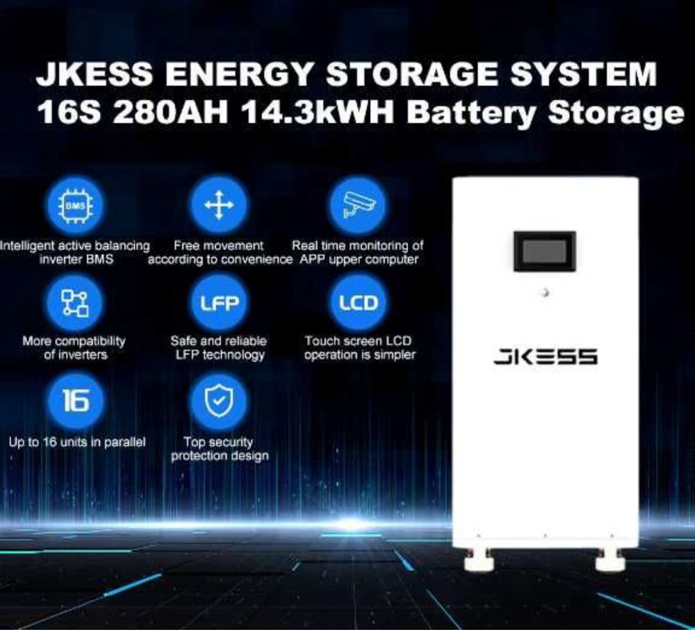 Акумулятор 48V 14,3kWh LiFepo4 EVE LF280K V3, grade A