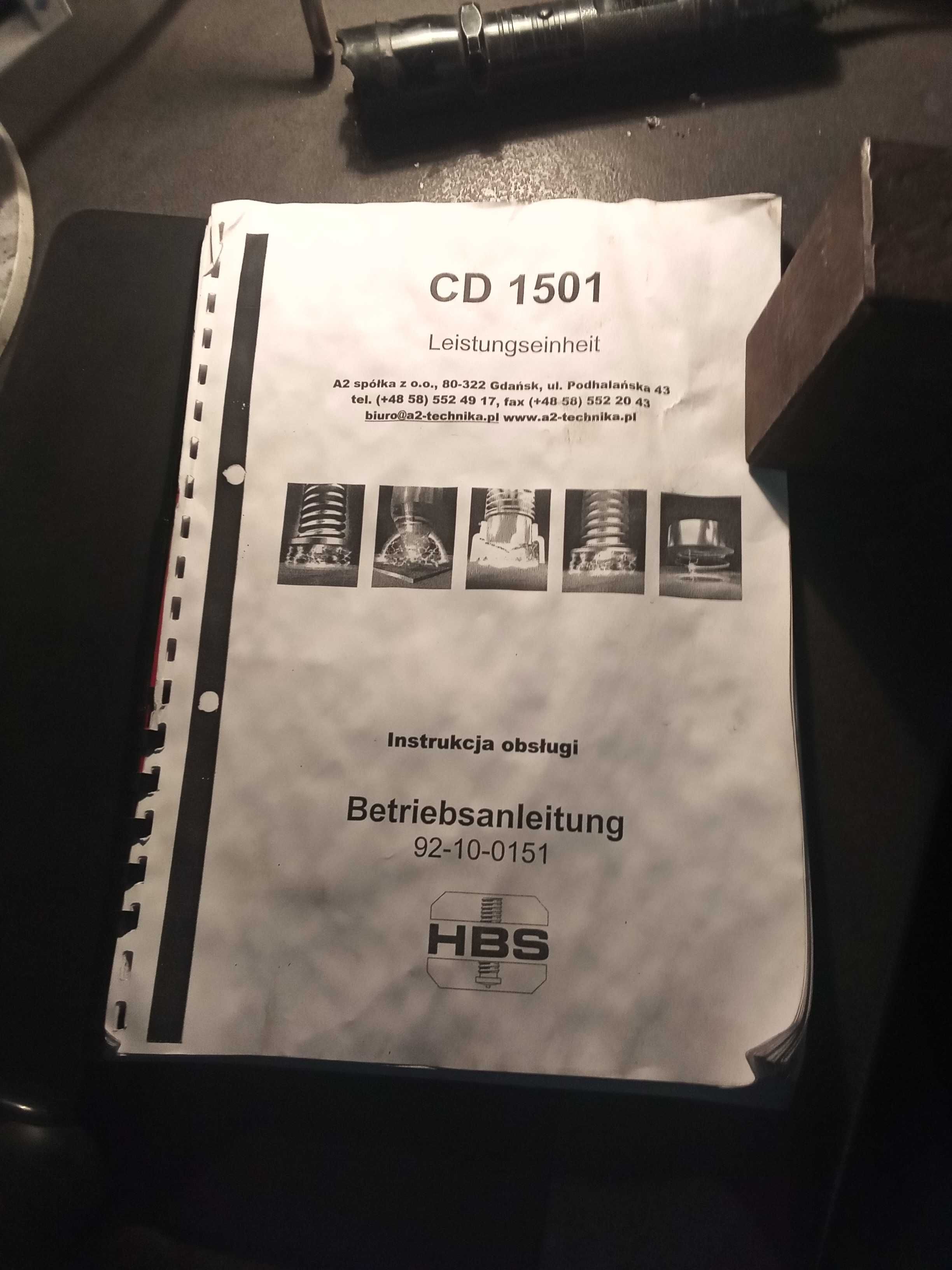 Zgrzewarka kondensatorowa HBS CDi 1501 lub zamiana