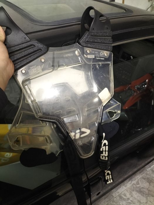 Colete motocross peitoral acerbis