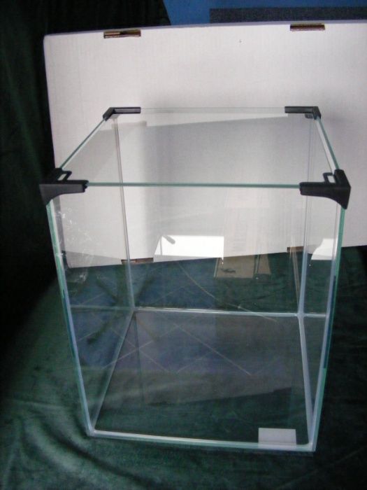GB akwarium krewetkarium 30l 30x30x35cm z nakrywką szklaną