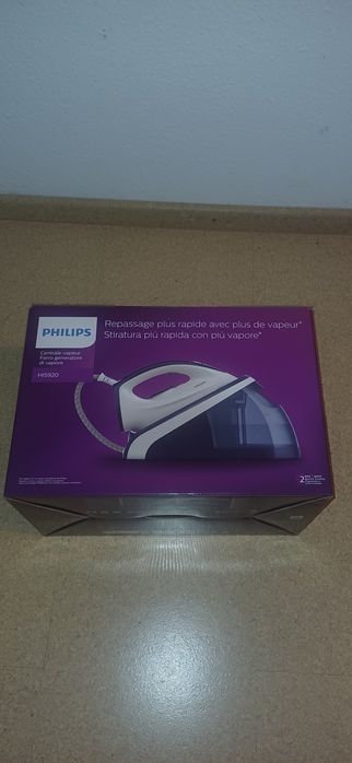 Żelasko z generatorem pary Philips