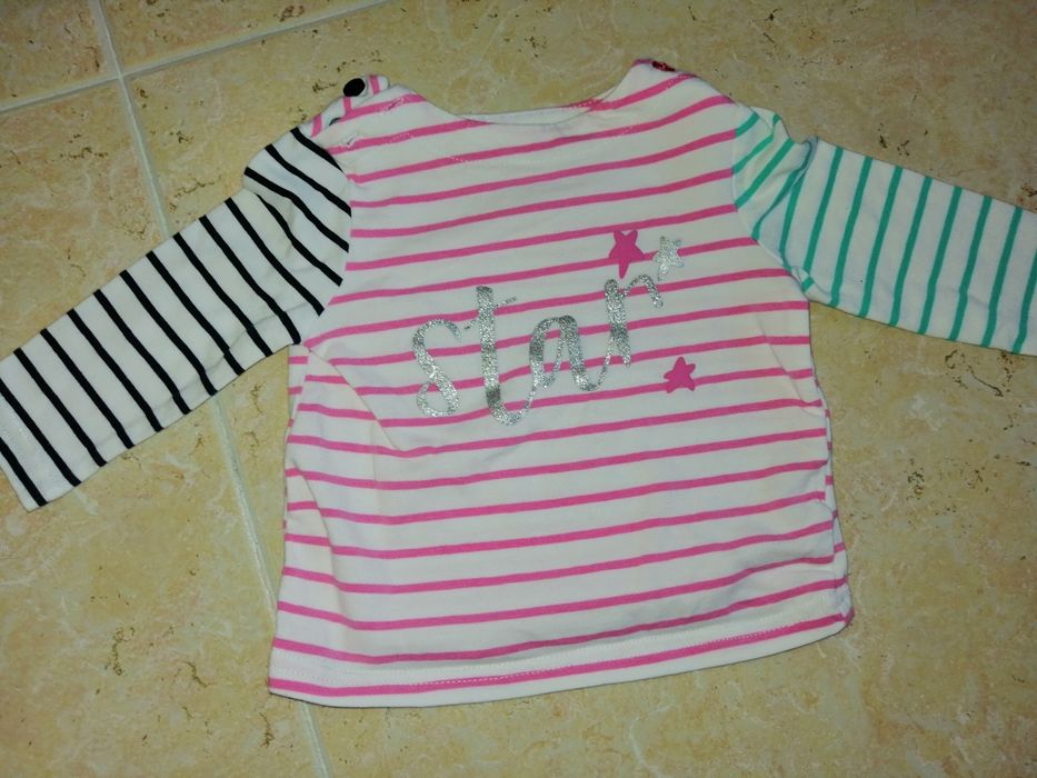 T-shirts menina 3/6 meses zara e primark