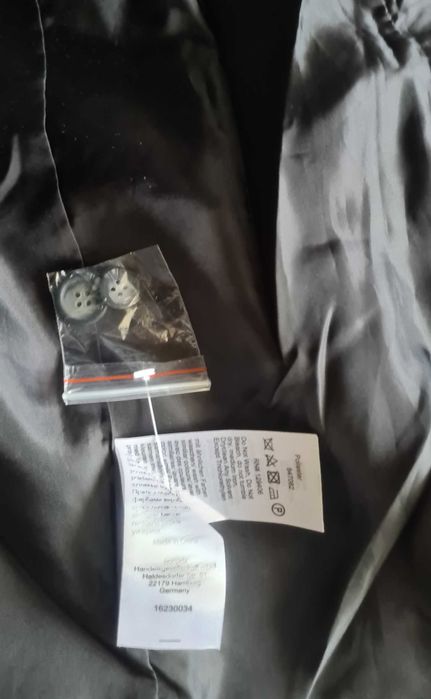 bonprix czarny męski garnitur roz 54,nowy