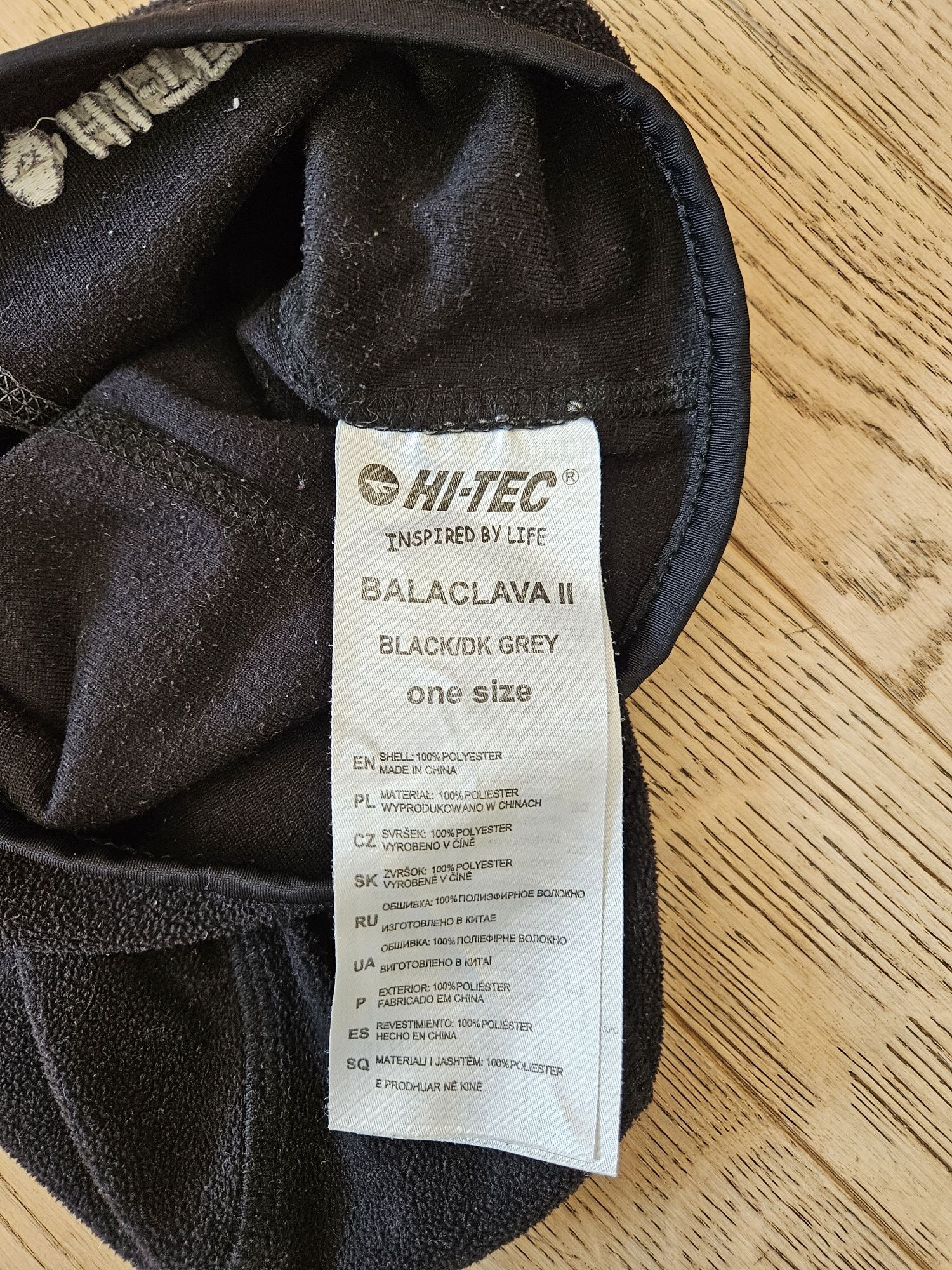 Balaclava kominiarka Hi-tec czapka narciarska rozm. uniwersalny