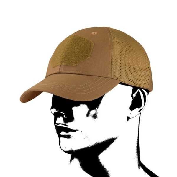 Czapka wojskowa  Baseball Mesh coyote CamoMG