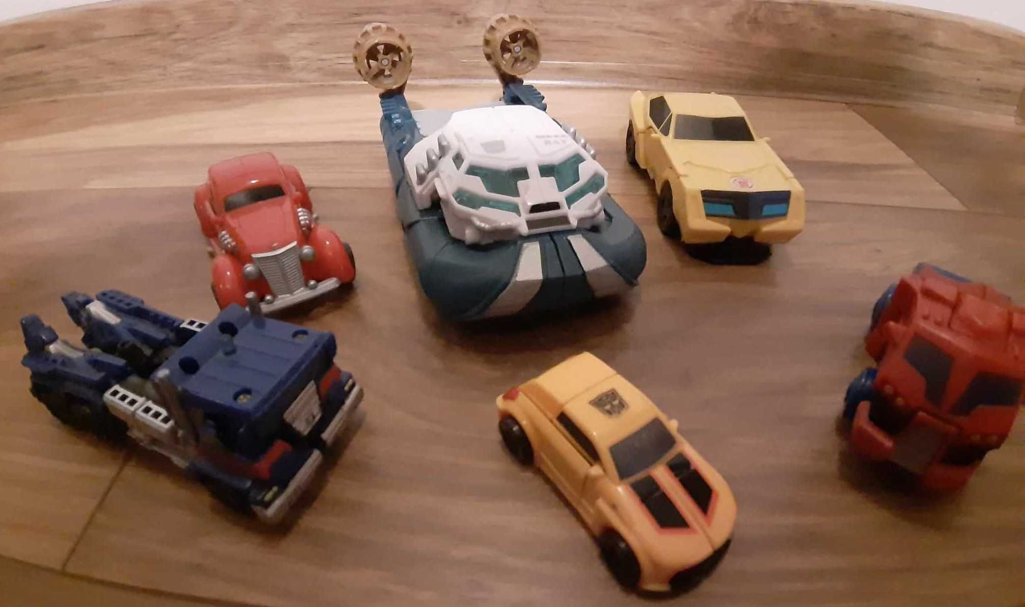 Transformers auto ciężarówka poduszkowiec 6 szt.