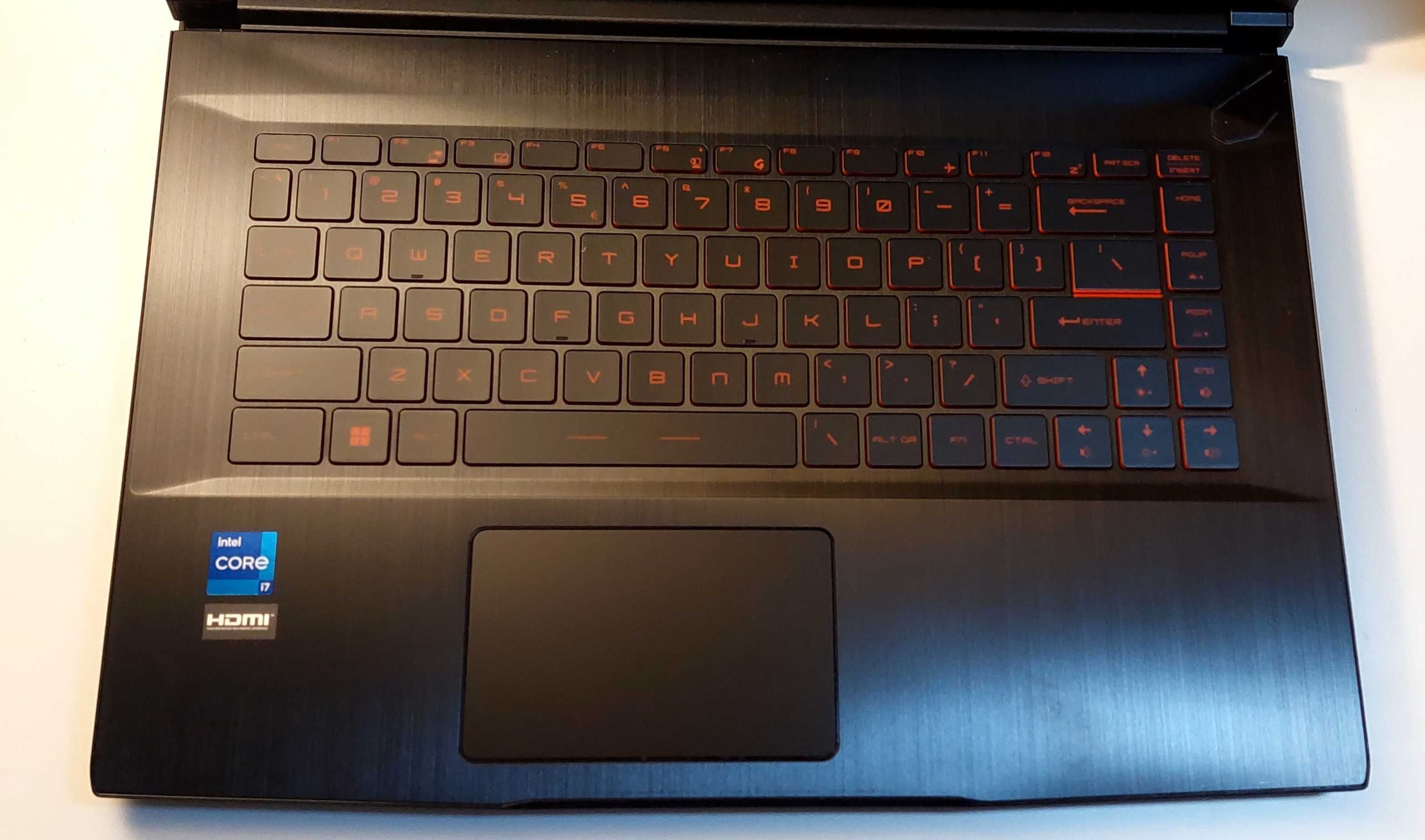 Laptop MSI thin gf63 i7-11800H 16GB RAM 512G SSD