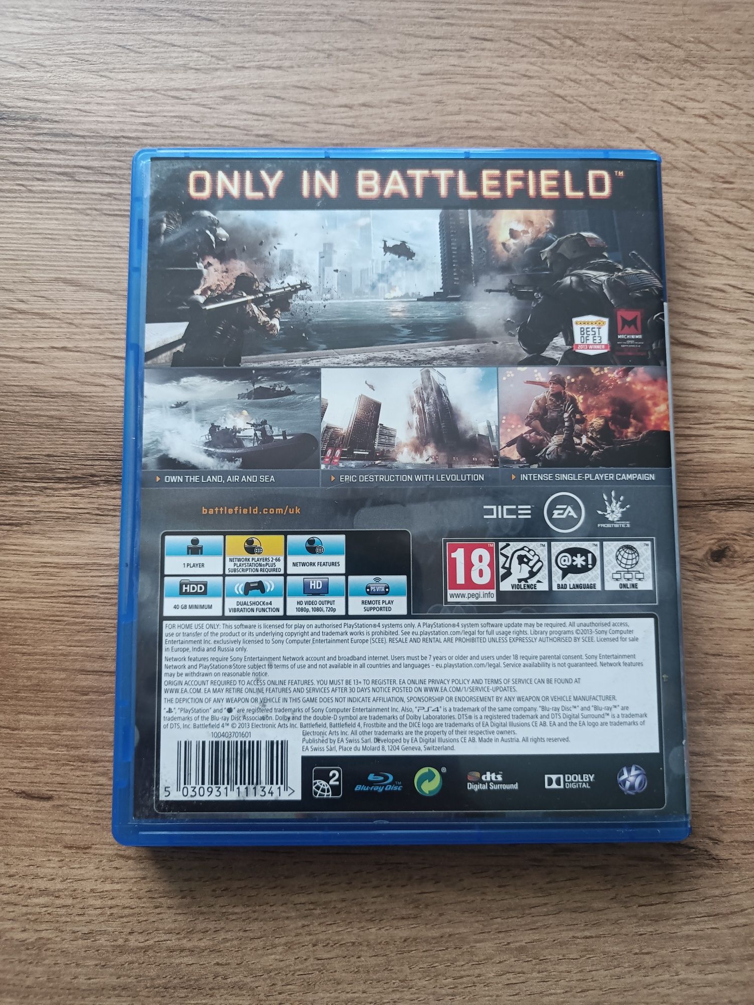 Battlefield 4 PS4 (PL)