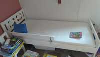 Łóżko dziecięce Kritter IKEA z materacem