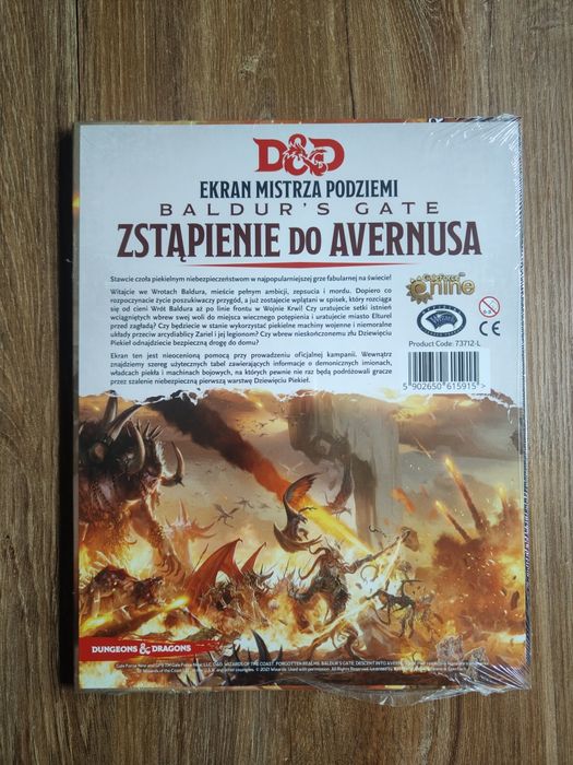 Dungeons & Dragons Baldur’s Gate Zstąpienie do Avernusa, ekran,