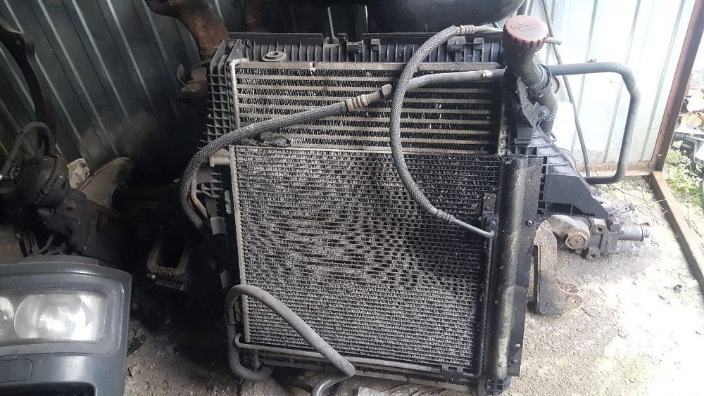 Komplet chłodnic chłodnica wody intercooler Man TGL