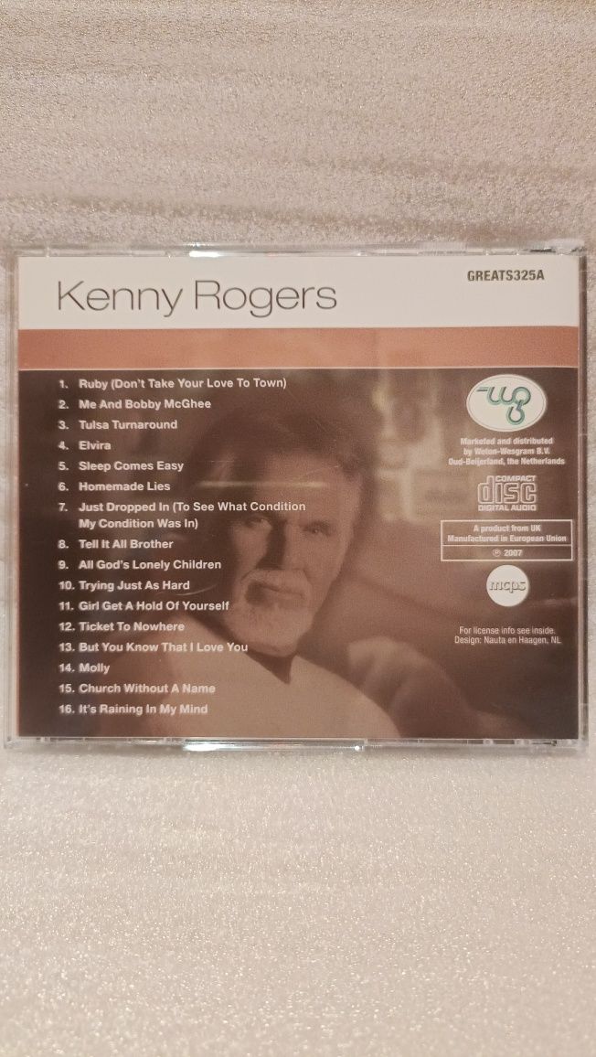 Kenny Rogers "Greatest Hits" 3CD BOX