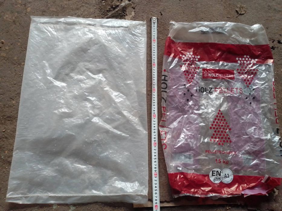 Продам мішки поліетиленові з пелет бу