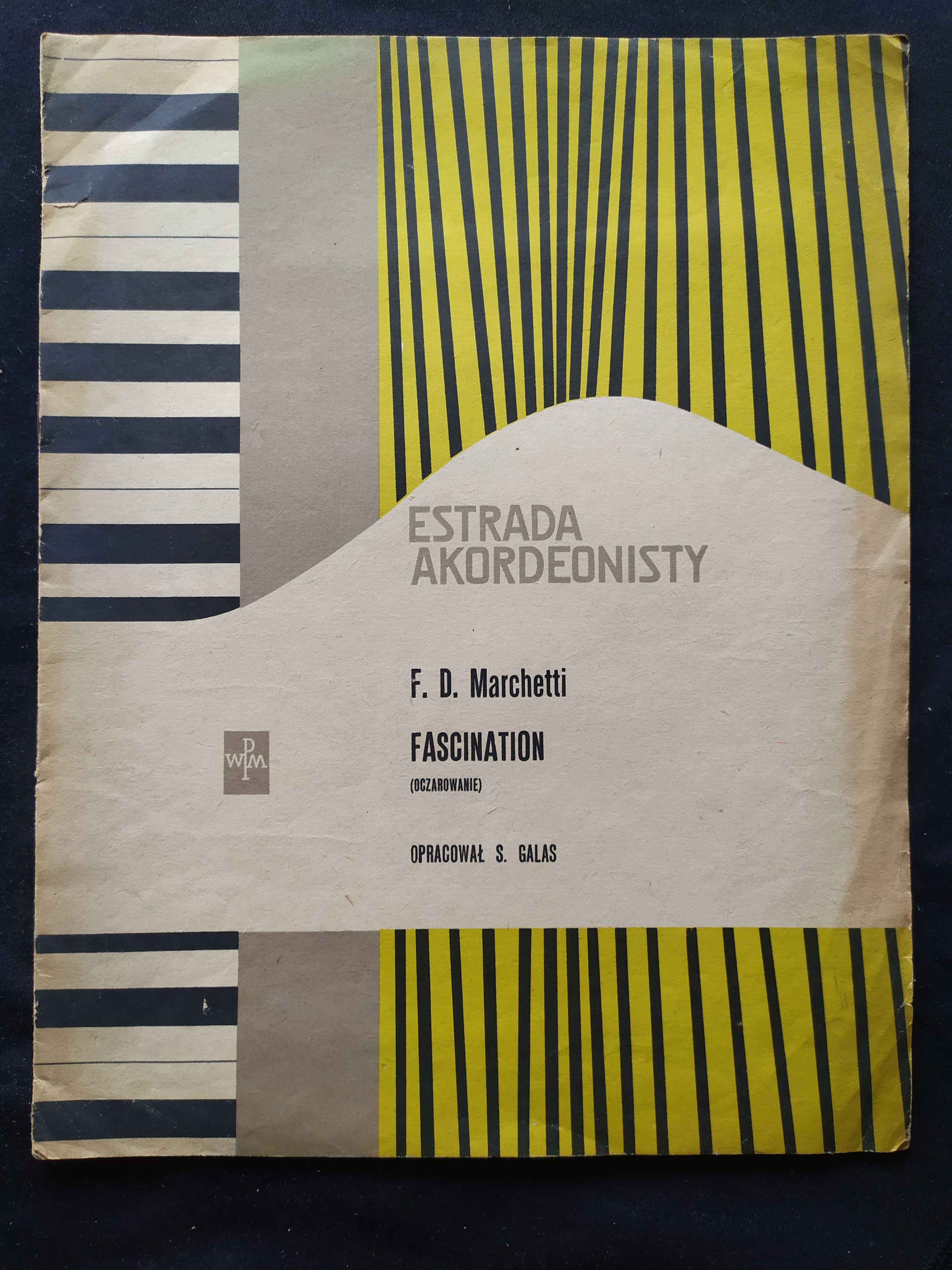 Estrada akordeonisty,Marchetti, 
Fascination. Galas
Kraków 1959