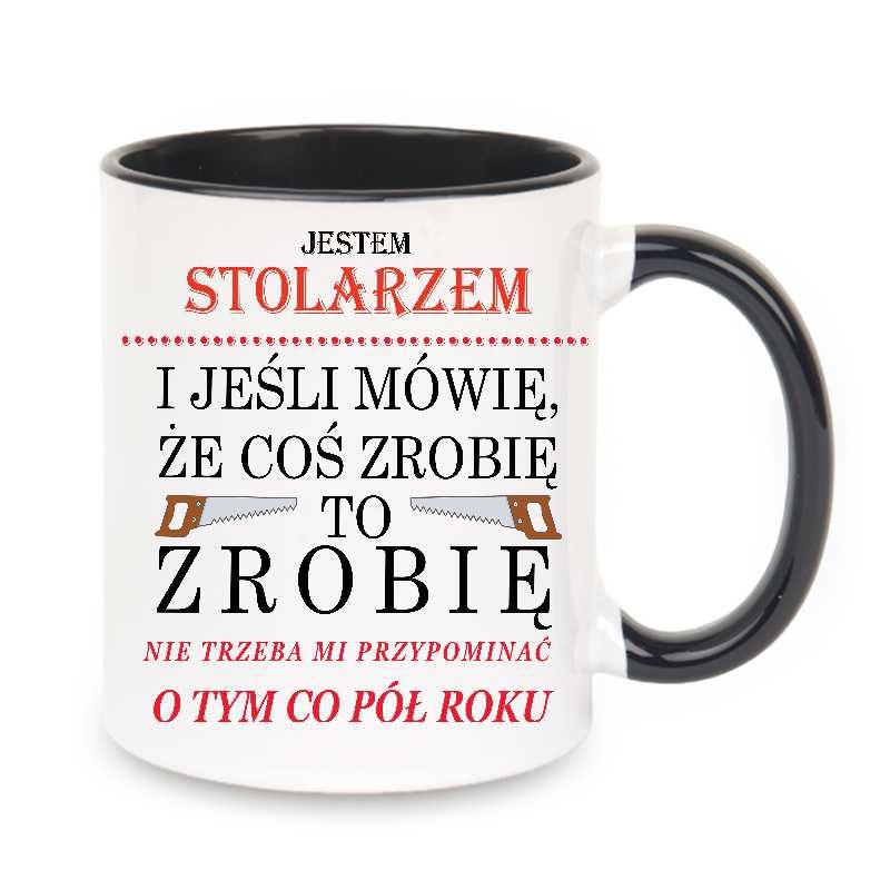 Kubek Combo z nadrukiem Stolarz, Śmieszne, różne kolory 014