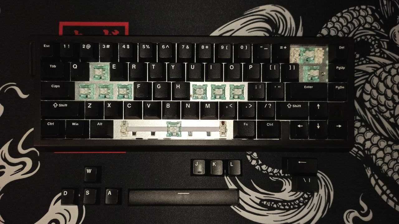 Klawiatura magnetyczna Attack shark x68 HE
