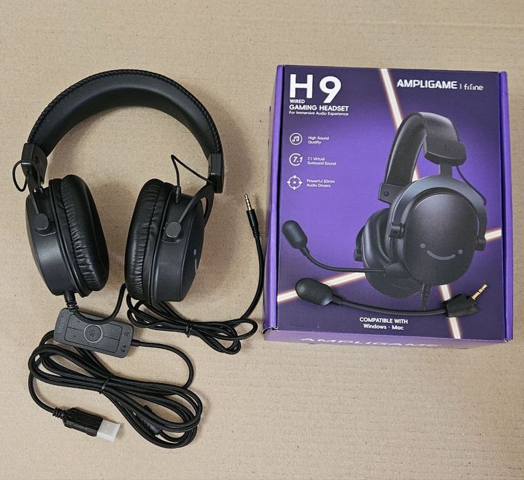 Fifine h9 навушники з мікрофоном