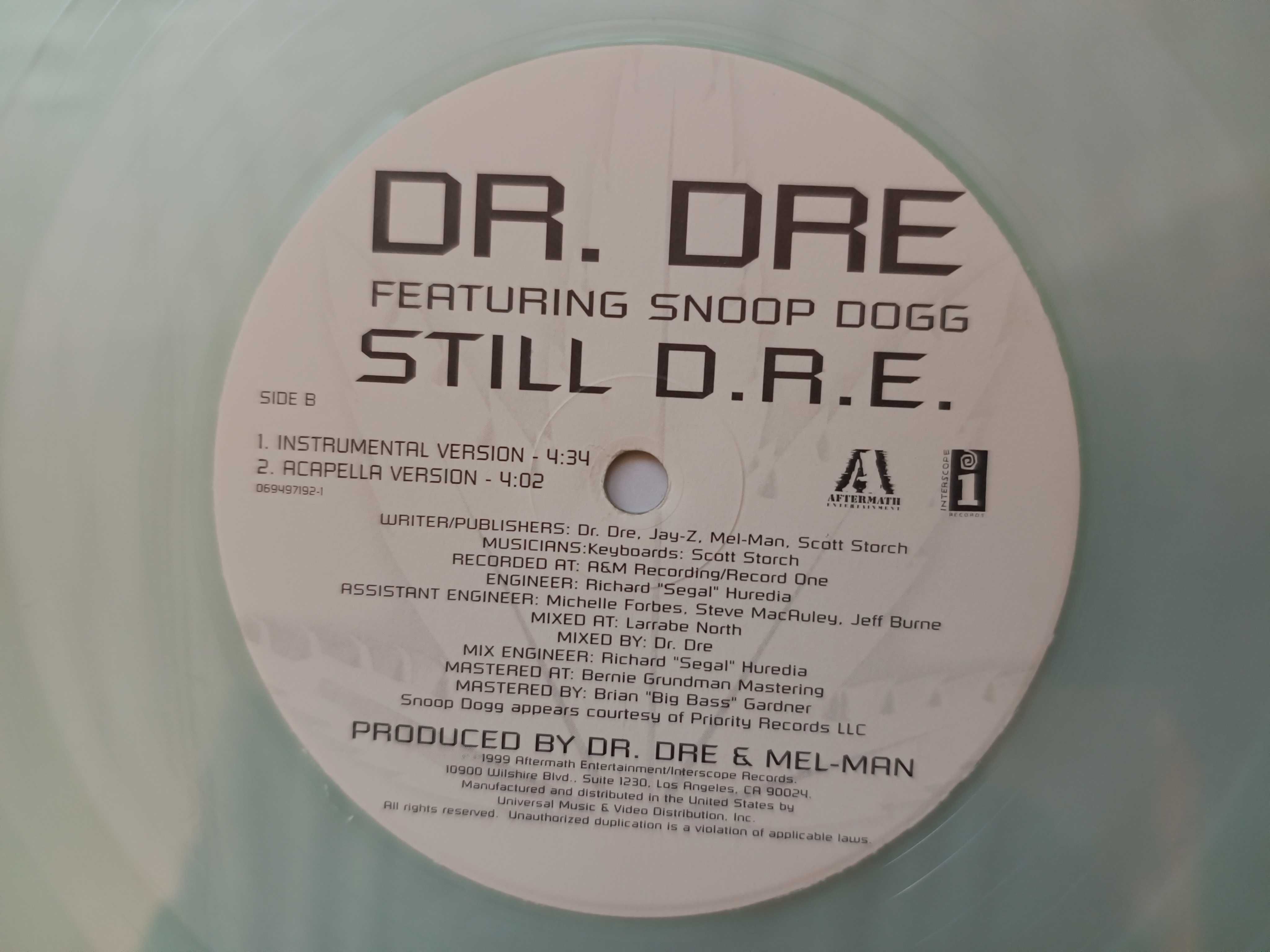 Dr Dre - Still D.R.E [1999r Us,Green Clear]