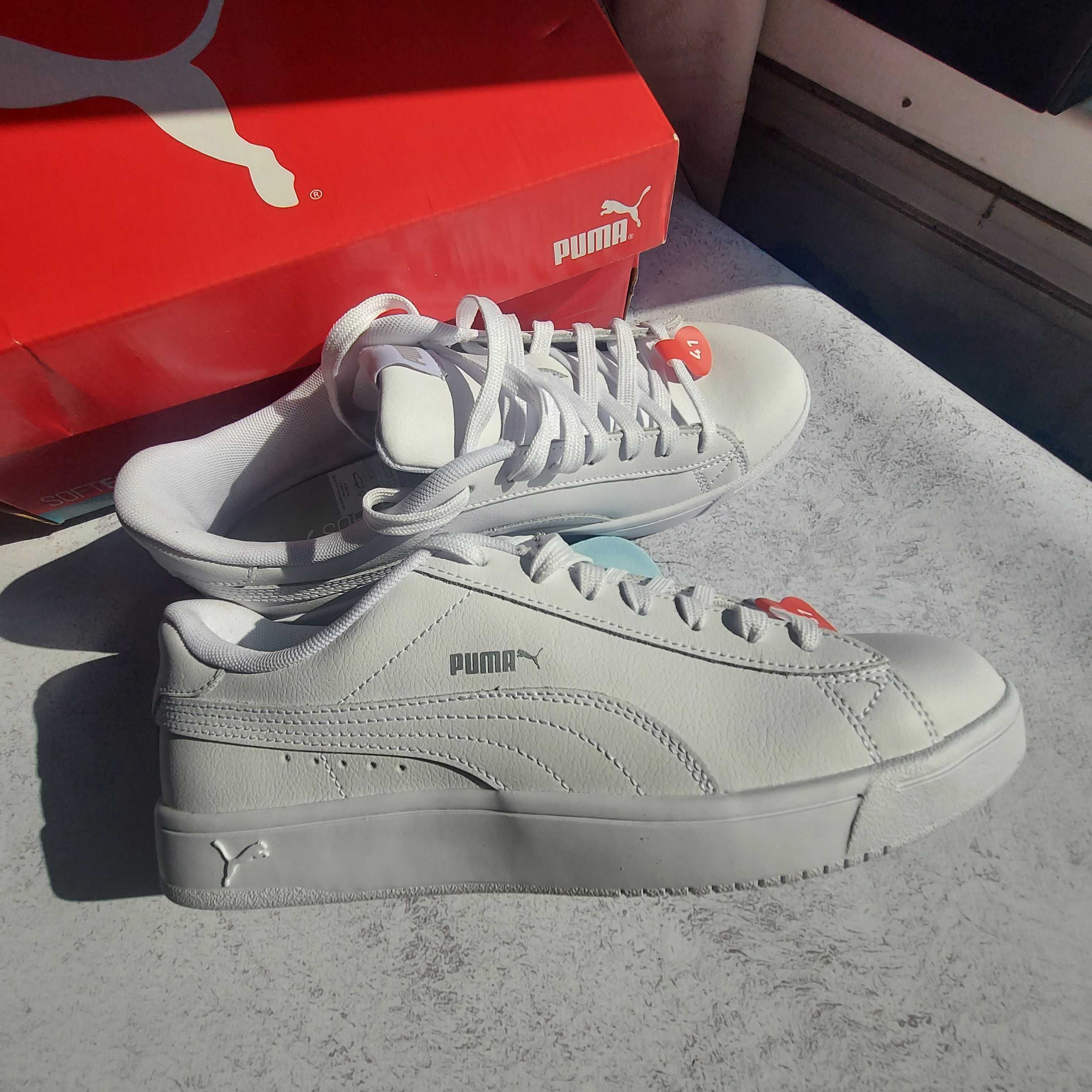 Білі кеди PUMA 41 розмір